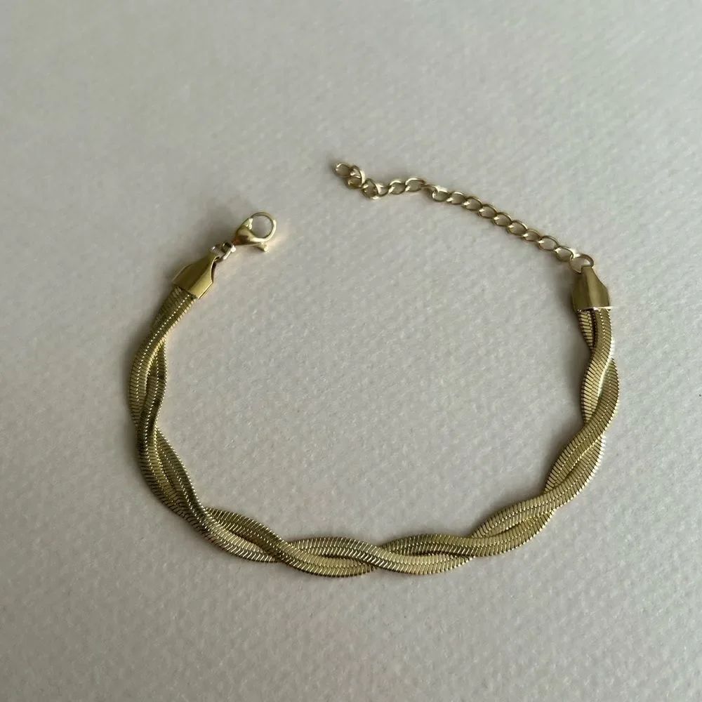 Gold chain Bracelet #1886